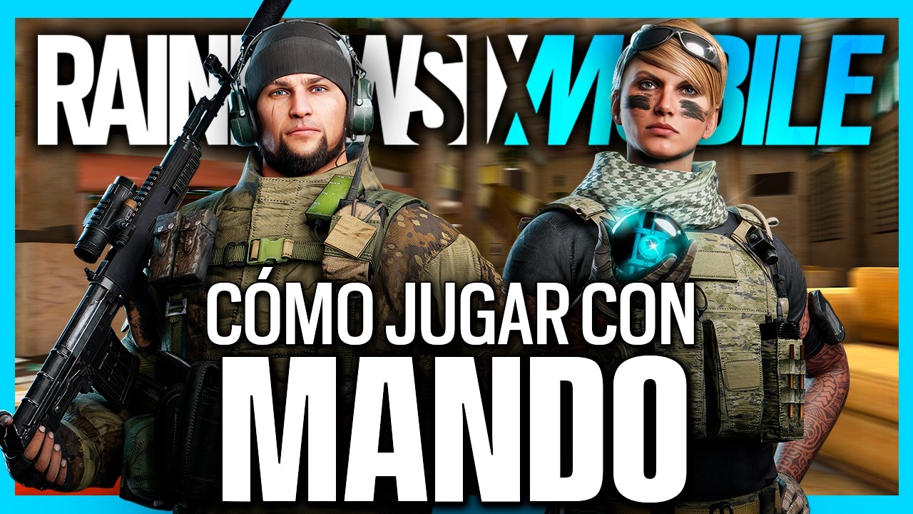 Cómo JUGAR en PC o con MANDO a RAINBOW SIX MOBILE | TOTALMENTE GRATIS