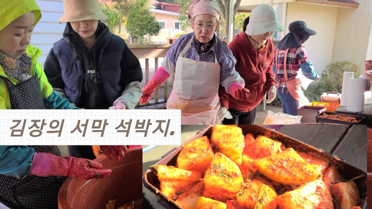 석박지 시원한맛을 내려면 절임부터 다르게, 전라도 딸들이 담그는 무우김치