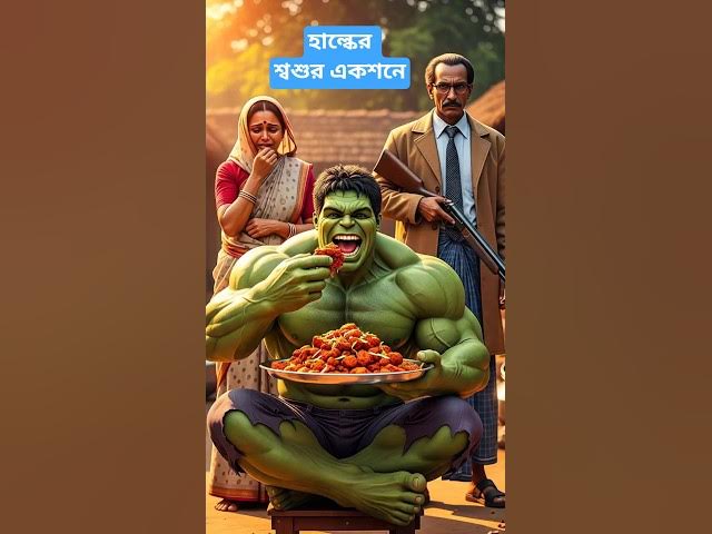 Hulk vs Wife Cooking Taste | Hulk Funny Video Bangla | কালাভূনা কাণ্ড