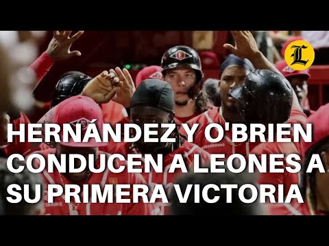 Hernández y O&#039;Brien conducen a Leones a su primera victoria sobre Gigantes | 17/10/22