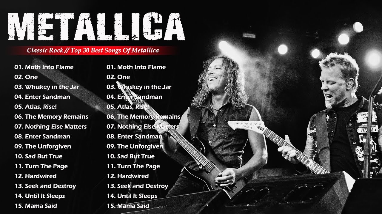 Metallica Song Catalog