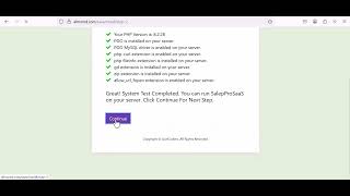 How to install SalePro SAAS in plesk server