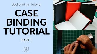 Case Binding Tutorial | Free Bookbinding E Course Lesson 1 by Bookbinding Workshop SG