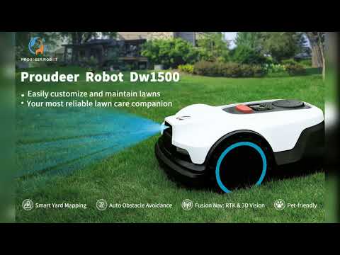 Proudeer-DW1500 GPS RTK Wire-Free Robotic Lawn Mowers