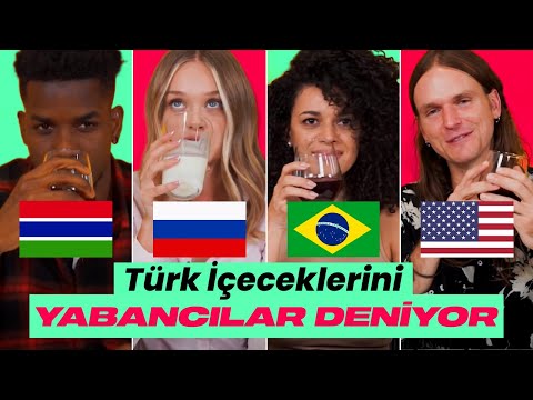 Yabancılar Geleneksel Türk İçeceklerini Deniyor - En Çok Hangi İçeceği Sevdiler?