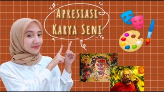 Apresiasi Karya Seni - Lukisan "Potret Diri & Topeng-topeng Kehidupan" Karya Affandi Koesoema