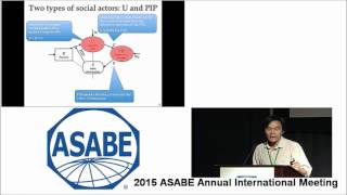 ASABE AIM 2015 Address - Rachata Muneepeerakul, NRES Distinguished Scholar Series, Ecohydrology