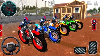Juego de Motos - Carreras Acobáticas de Motocross 3D #1 - Offroad Outlaws Android Gameplay [FHD] screenshot 1