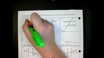 Applying Angle Relationships