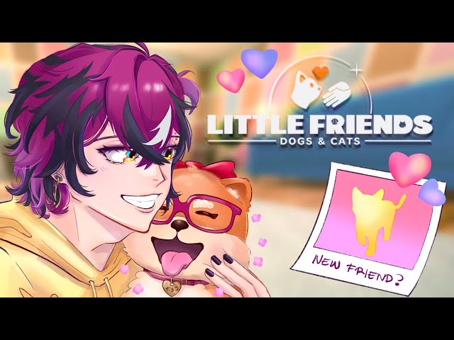 my first pet cat. (doom after dark) Little Friends: Dogs & Cats【NIJISANJI EN | Doppio Dropscythe】のサムネイル