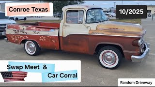 Car Show - HOT RODS OF TEXAS FALL CONROE SWAPMEET & CAR CORRAL 10/2025