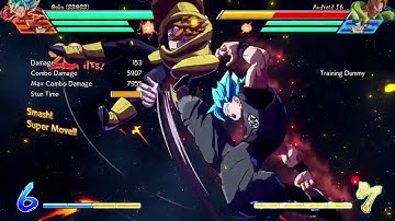 DBFZ Goku Blue Sparking Ki Blast Loop