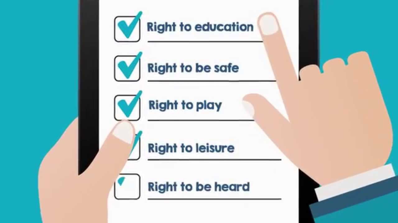 ¿Cuáles son los 5 derechos de un niño?