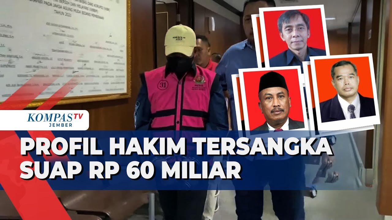 Lengkap! Ini Profil 3 Hakim Tersangka Suap dalam Kasus Korupsi CPO yang Ditahan Kejagung
