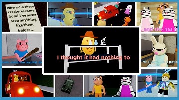 I BUILT ALL PIGGY CHAPTERS IN ROBLOX PIGGY BUILD MODE