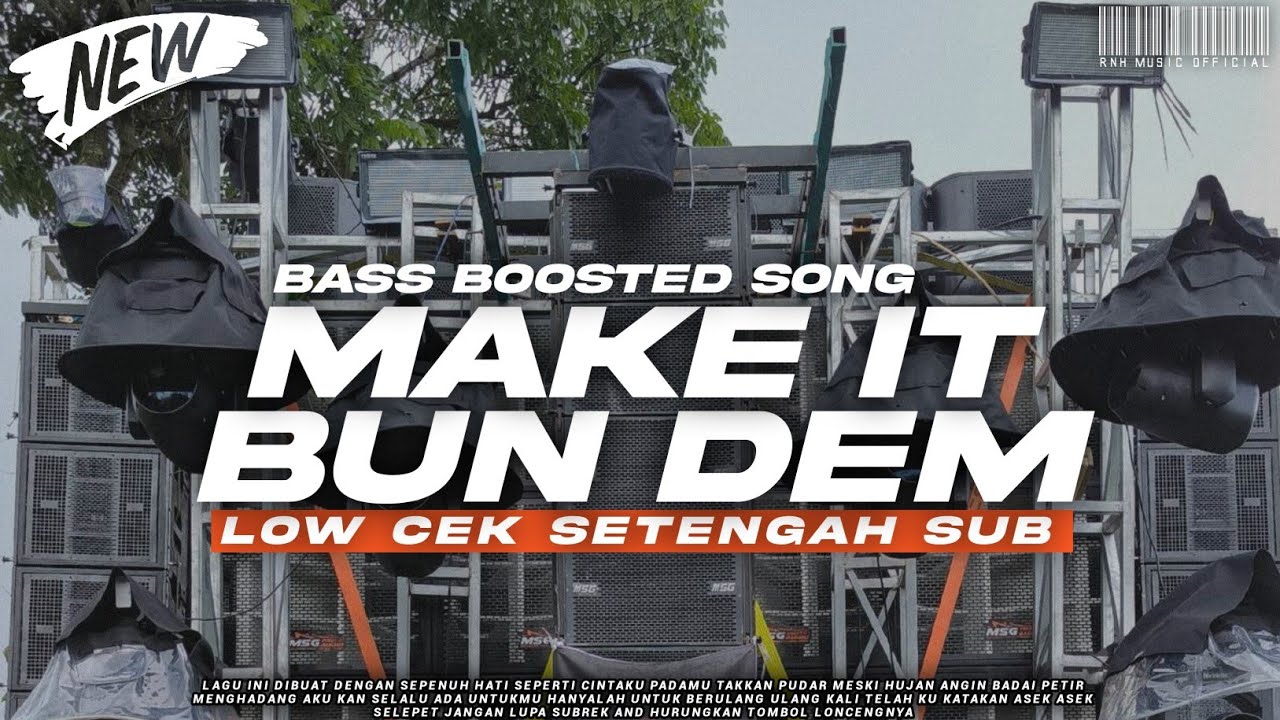 DJ TRAP MAKE IT BUN DEM LOW CEK SOUND & BATTLE - RNH MUSIC OFFICIAL