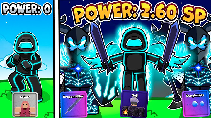 Going From Noob To Pro In Roblox Anime Power