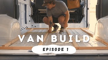 Converting My New Van! Designing a Layout & Starting the Build | Build Ep. 1