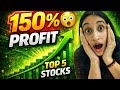 Q4 RESULTS 2026 - TOP 5 Stocks with upto 150% Profit Growth | Bharti Rathee 