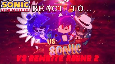 Sonic and the characters to FNF Vs Rewrite Round 2