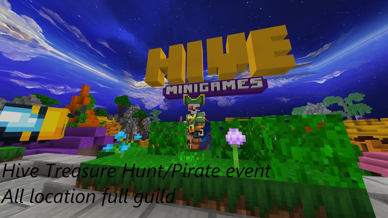 Hive Treasure Hunt Full Guild All Location Part 1-5 All 31 QuestPoints(810QP)