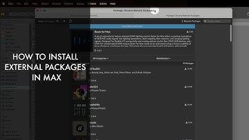 Howto install VIDDLL via the Max Package Manager