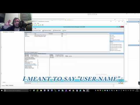 Installing & Config of MIMWAL & modifying AD accounts with Microsoft Identity Manager - MIM #6