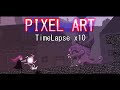 PIXEL ART : Epic Battle TimeLapse x10