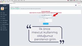 Sitwin-Üyelik Parolası Nasıl Değiştirilir?