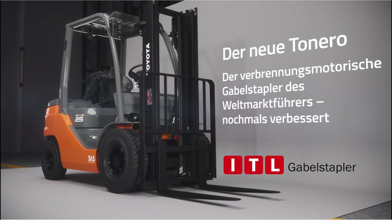 Überzeugender Frontstapler mit hoher Energieeffizienz - Der neue Toyota Tonero
