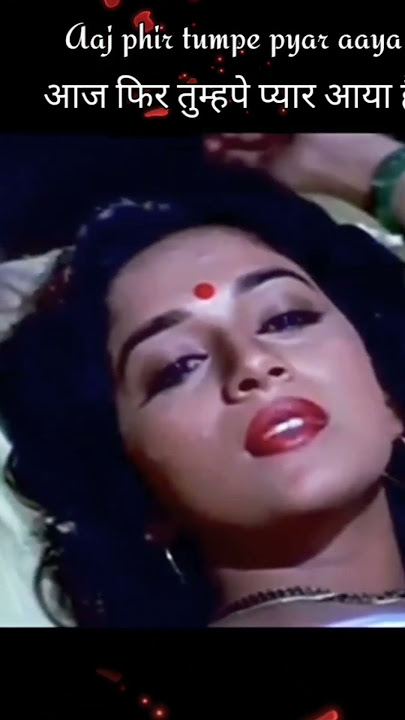 Romance Vinod khanna and Madhuri Dikshit  | aaj phir tumpe dil aaya hai |dayawan | Anuradha Paudwal