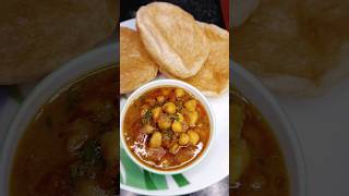 Easy Chole Puri Recipe: How to Make Delicious Indian Street Food at Home shorts viral chole