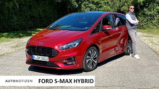 Ford S-Max Hybrid: Wie sparsam ist der elektrifizierte Van? Test | Review | 2021