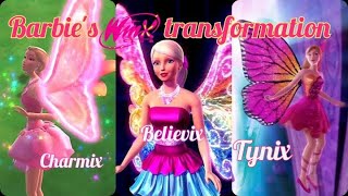 Winx X Barbie: All fairy transformations