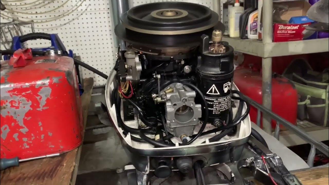1990’s 30 hp Evinrude FIXED IT RIGHT Lean Sneeze & Fuel Leaks are Gone Part 3 YouTube