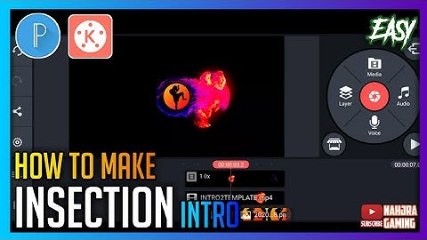 How to make iNSECTiON Intro (Easy) - Kinemaster