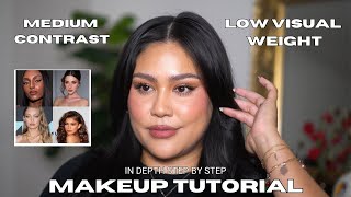 In Depth Makeup Tutorial | Medium Contrast + Low Visual Weight Makeup | Sarahsowse screenshot 4