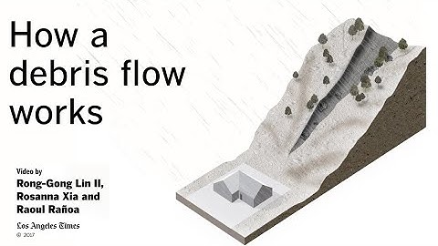 Comparing debris flows and landslides
