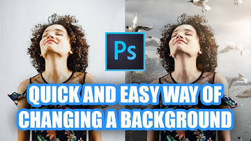 How to Change Background (Quick and Easy)  - Photoshop Tutorial - Tagalog / English Tutorial