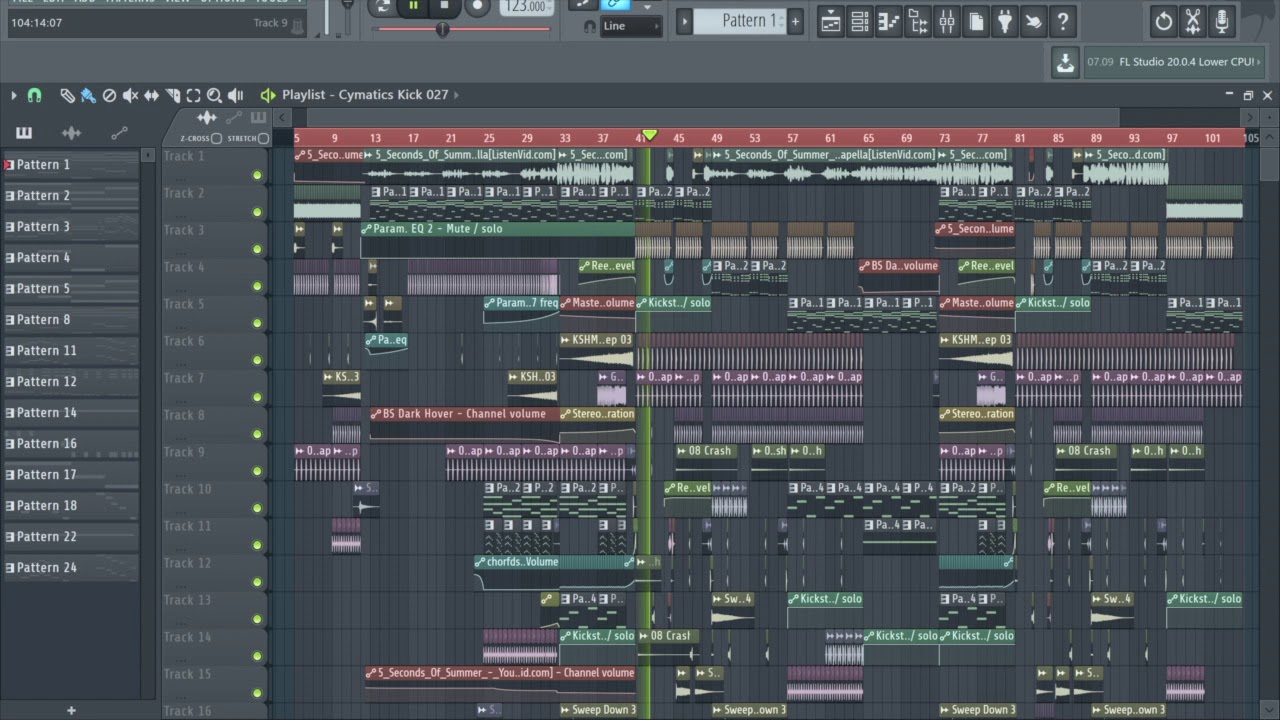 FLP | 5 Seconds Of Summer - Youngblood (Deep Ibiza Sunset Remix) FL Studio