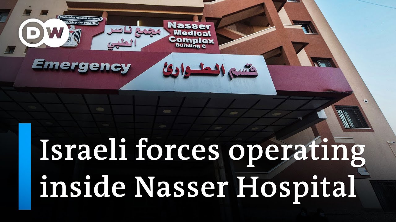 Israeli Forces Storm main Hospital in Southern Gaza