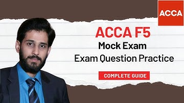ACCA F5 PM Mock Exam pt.2  | Past Paper Exam Question  Practice for Performance Management