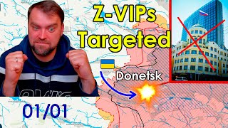 Vignette de la vidéo "Update from Ukraine | Ukraine Targeted VIP Ruzzain officers in Donetsk | Great start of 2024"