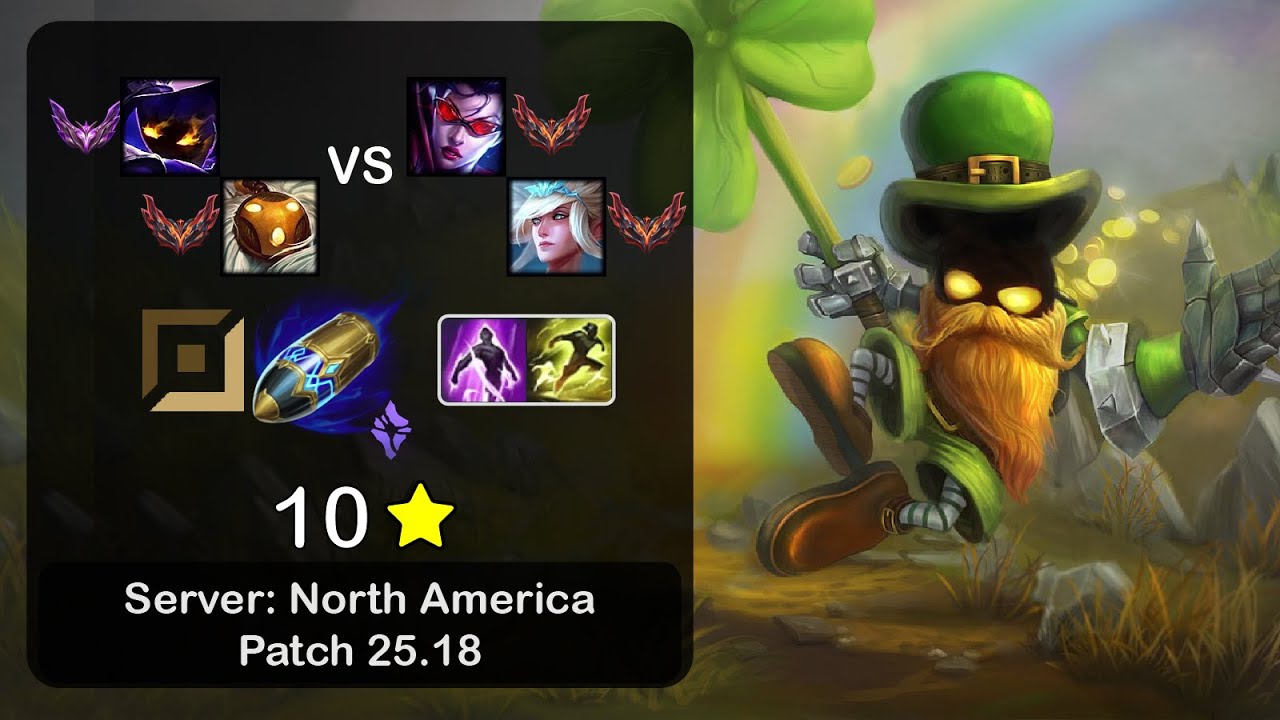 Veigar APC + Bard vs Vayne + Janna - NA Master - Patch 25.18