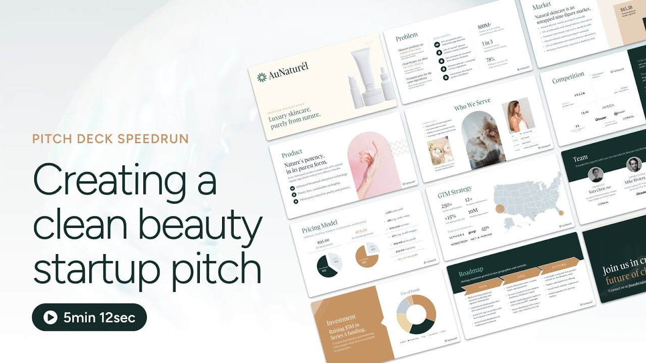 How to make the perfect investor pitch deck (step-by-step guide) - YouTube