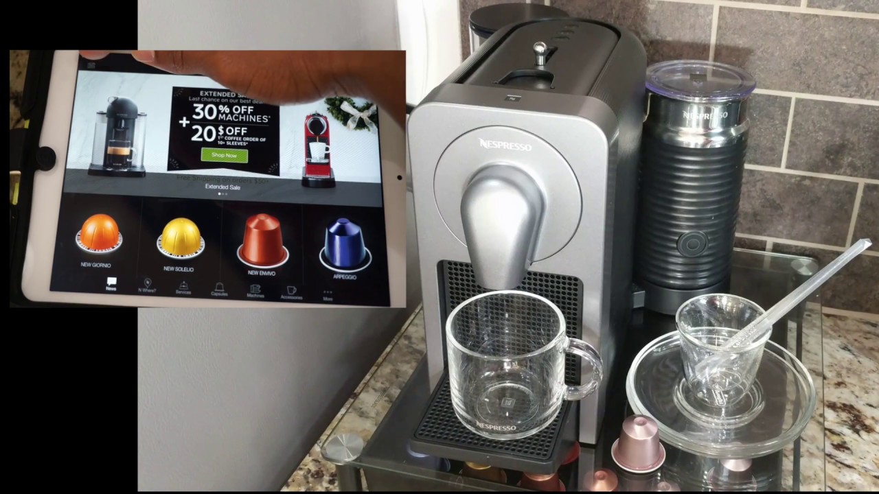 Introducing Prodigio, the first connected Nespresso machine