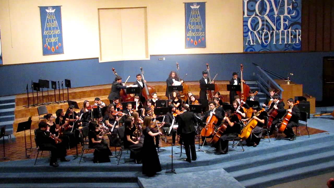 Abraham Lincoln High School String Orchestra performs "Emily" written ...