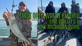Early Season Open Water Report Coho in Lake Michigan Walleye in Western Erie Fisherman s Digest