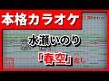 【歌詞付カラオケ】「春空」(水瀬いのり)【野田工房cover】