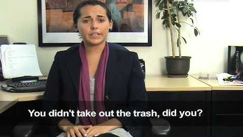 Teaching Tag Questions - TEFLVideos.com